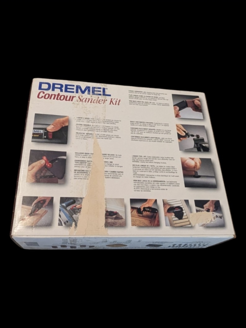 Vintage Factory Sealed New Old Stock Dremel Contour Sander Kit #6000 - Picture 4 of 11